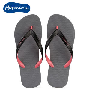 Hotmarzz Dép xỏ nam PVC không Dép lê trơn trượt cho trang phục ngoài trời bãi biển clip trên Dép HM0803A