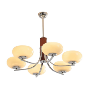 Đèn Chùm Treo Quả Hồng Phong Cách Pháp Cổ Điển Đèn Chùm Retro