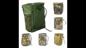 LZD  Factory Outdoor Accessory Waist Bag   Outdoor Mountaineering Chalk Bag Camping Supplies Bags Molle Small Recycling Bag