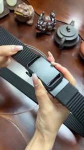 Thắt lưng chiến thuật có khóa tự động Dây đeo thắt lưng vải Nylon cho nam sinh viên