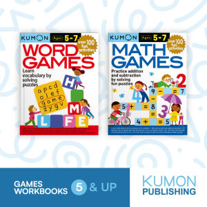 KUMON - Games Workbooks (5 and up)