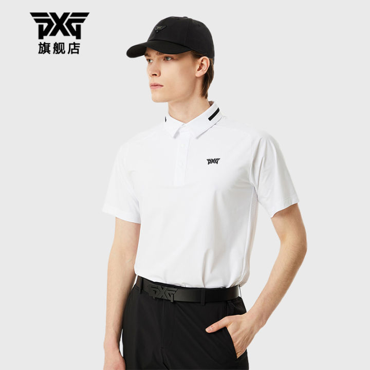 PXG Golf Clothing Men's Short Sleeve Golf Summer Sports