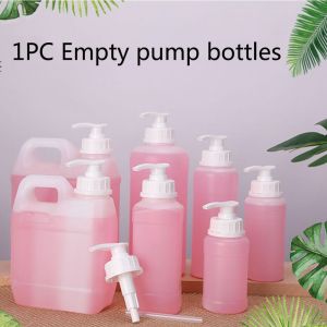OMQAIO Portable Plastic Large capacity For Disinfectant Refillable Bottles Cosmetic Container Soap dispenser Foam Pump Bottles
