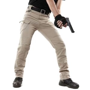 Jeep Mens Tactical Pants Summer Outdoor Hiking Pants Elastic Waterproof Quick-drying Wear-resistant Multi-pocket Pants