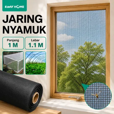 Kasa Nyamuk Jaring Jendela Ventilasi Mosquito Net PP Nano - AW15