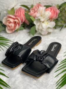 B1 IMPORT Sandal Wanita Selop Kokop Teplek Kerut Wanita Ukuran 35-40