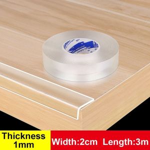 IDMU94789 Transparent Table Edge Guard Tape Self Adhesive Collision Proof Protective Strip Kids Thickened Furniture Corner Bumper