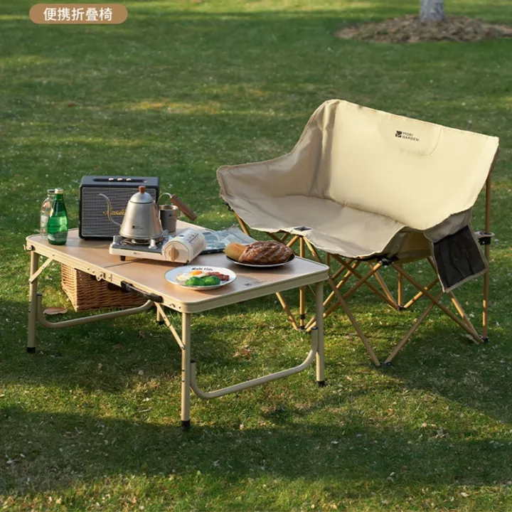 MOBI%20GARDEN%20Large%20Double%20Folding%20Moon%20Chair%20Outdoor%20Foldable%20Camping%20Easy%20Assemble%20Storage%20150kg%20Max%20Load%20Stable%20Steel%20Pipe%20Frame%20600D%20Oxford%20Portable%20Seat%20with%20Storage%20Bag%20Mobigarden%20-%20Image%204
