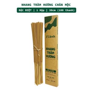 Nhang Trầm Hương Đặc Biệt Cao Cấp Thượng Hạng 30-40cm 100gr 3 Lành Tự Nhiên 100% 7->15 Năm Trầm Thờ Cúng Rằm Thư Giãn  Thắp Hương Hàng Ngày