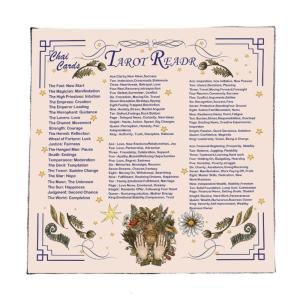 Square Divinations Tapestry Reading Astrologys Tablecloth Tarots Tablecloth Table Cloth Witchcrafts Supplies