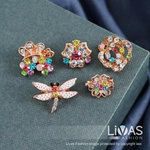 LIVAS Fashion Korea Kerongsang Bahu Pin Kerongsang Korea Brooch Tudung Bahu Pin Kerongsang Tudung Baju Pin Tudung Bahu Pin Tudung Brooch
