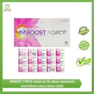 IMBOOST FORCE tablet isi 10 tablet membantu memelihara daya tahan tubuh