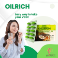 OILRICH Virgin Coconut Oil (VCO) Food Supplement 500mg Softgel Capsule. 