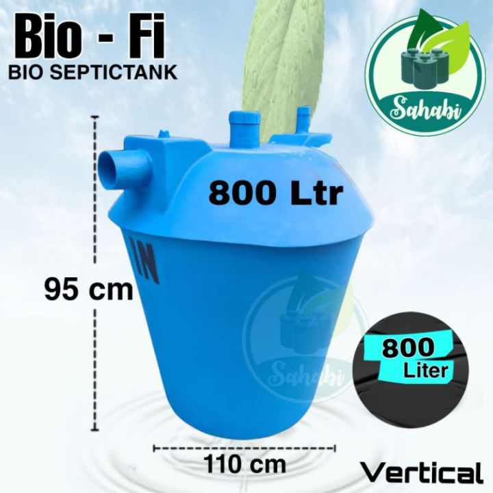 Bio Septic Tank / Bio Tank Fiber Ukuran 800 Liter Invoice | Lazada ...
