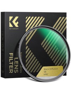 K&F Concept Nona-X 67mm 1/4 1/8 Black Mist Diffusion Filter 37/40.5/43/46/49/52/55/58/62/67/72/77/82/95mm Camera Filter