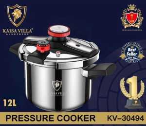 Kaisavilla New Stainless steel safe and fast cooking pressure cooker (6L8L10L12L)