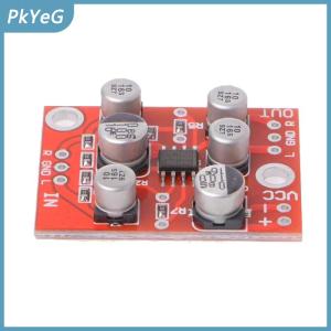 PkYeG 1 tấm mạch khuếch đại tiền khuếch âm stereo AD828 nguồn DC 5V-15V module tiền khuếch âm 12V dùng cho các dự án tự làm chỉnh sửa âm thanh