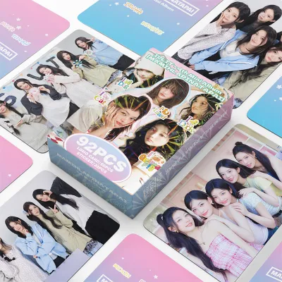 92pcs/box ILLIT Photocards MAMIHLAPINATAPAI Album KPOP LOMO Card Sticker Collection Card