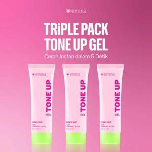 [PAKET 3PCS] EMINA Bright Stuff Tone Up Gel 20ml (new pack)