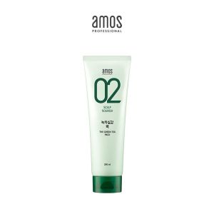 [AMOS PROFESSIONAL]  >> 2025 ORIGINAL KOREA IMPORTED PACKAGING >> THE GREEN TEA Smoothing Pack 250ml (NEW 2025)