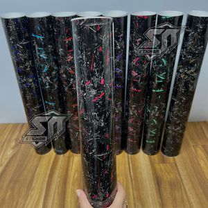 Sticker Carbon Forged Stiker Forged Stiker Motor Forged ukuran 100cm ke 100cm V2