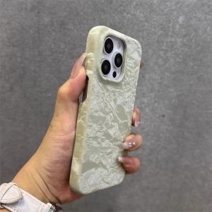 Frosted Velvet Texture Phone Case For iPhone 17 Air 16E 16 15 14 13 12 11 Plus Pro Max Half Border Heat Dissipation Bumper Cover