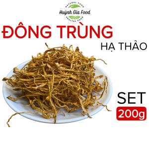 Đông Trùng Hạ Thảo Sấy Khô Sợi To Cao Cấp Set 200g