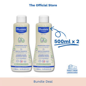 [Mustela Bundle Deal] Mustela Gentle Shampoo for Delicate Hair [Normal Skin][Bath Time] (exp: 09/2028 & beyond)