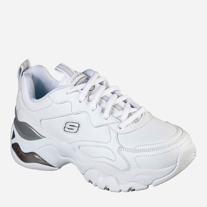 Skechers Women's D'Lites Proven Force Trainers White, 43% OFF
