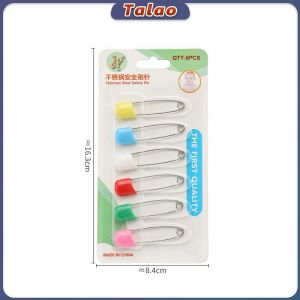 Talao Multifunctional Safety Pin Golden/Silver/Colorful Newborn Clip Diaper Clip