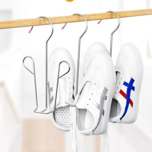 [HCM]Thanh Móc Phơi Giày Dép Nhanh Khô Móc Treo Giày Inox Không Gỉ Giữ Phom Giày Móc Cứng Cáp - PucaMart