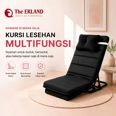 Kursi Lesehan Multifungsi / Kursi Lantai Lipat / Kursi Tenda The Erland