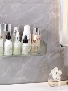 2026 Hot Sale [ Shipped from China ][ Strict Selection ] Bathroom shelf no-drill wall-mounted cosmetics storage rack moisture-proof bathroom shelf B3