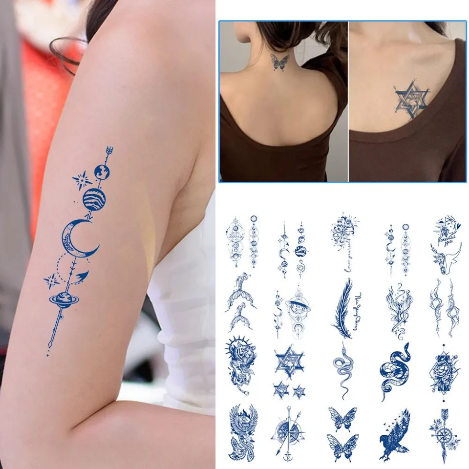 Nơi Bán Hình xăm dán tattoo cao cấp - Nghệ Thuật - Con Cáo giá chỉ 10.000₫  | Review ZimKen