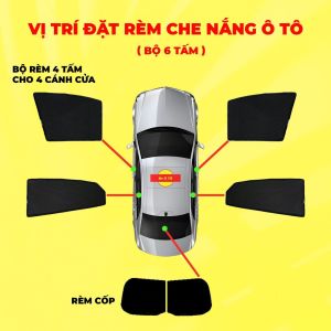 Rèm Che Nắng Xe CHEVROLET GENTRA Loại 1 MR Ô.TÔ Chống Tia UV Tia Cực Tím  Bảo Hành 2 Năm [ Tặng Khăn Lông Cừu ]