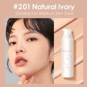 FOCALLURE FA256 Flaw-Resistant Longwear bb Foundation Full-Coverage Skin Care Waterproof