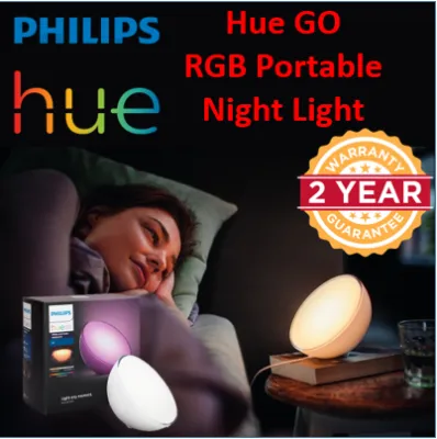[Latest Bluetooth Version] Philips Hue GO/ Portable Light/ 16 Million color Smart LED Light
