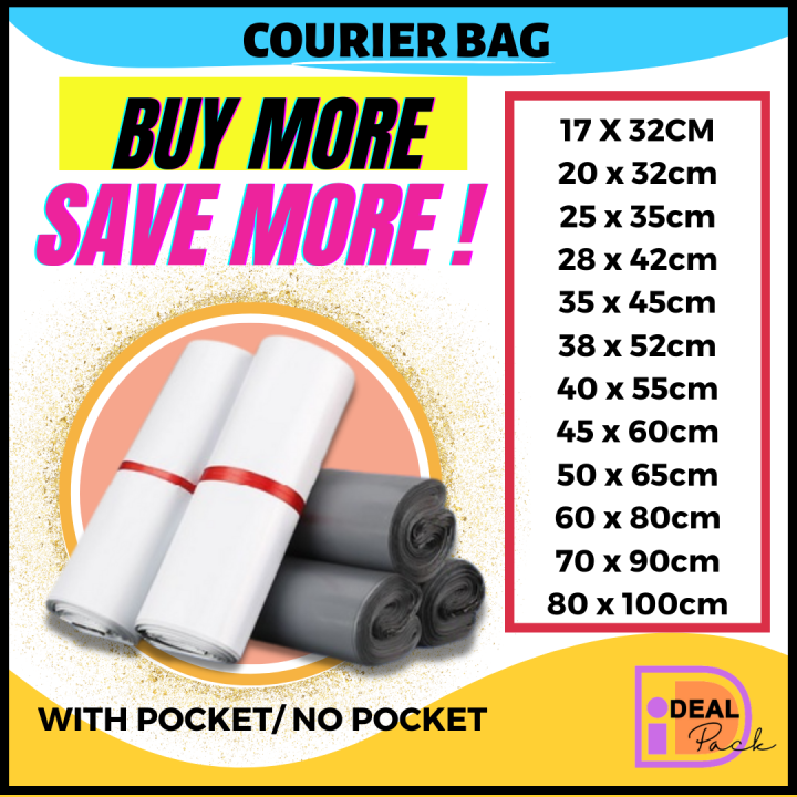 Courier Bag Pocket Kurier Flyer Flyers Plastic Pos Postage Envelope