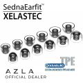 AZLA SednaEarfit XELASTEC Thermoplastic Elastomer (TPE) Eartips for Earphones & TWS True Wireless Earbuds. 
