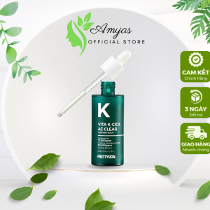 Serum hỗ trợ ngừa mụn phục hồi căng bóng Vita K Cica Pretty Skin