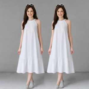 ADX - Annalyn Maxi Dress in Challis Fabric for Women - Casual and Formal Wear