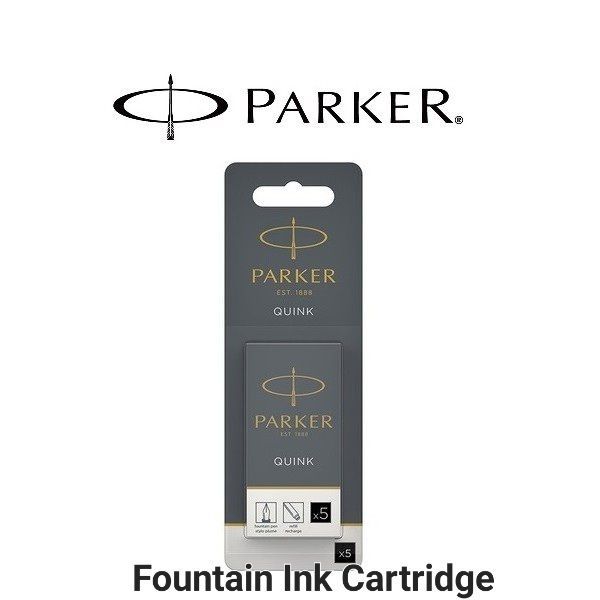 Parker Quink Fountain Pen Ink Cartridges Black / Fountain Pen Ink