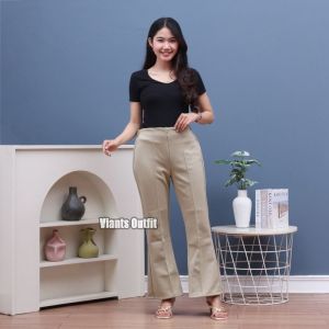 Celana wanita cutbray scuba premium / celana scuba cutbray (Muat BB 40-100kg)