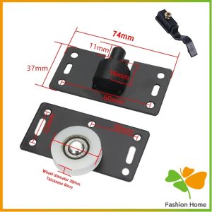 FASHION รอกล้อเลื่อนประตูบานเลื่อน สําหรับตู้เสื้อผ้า ลูกกลิ้งประตู Sliding Door Wheels