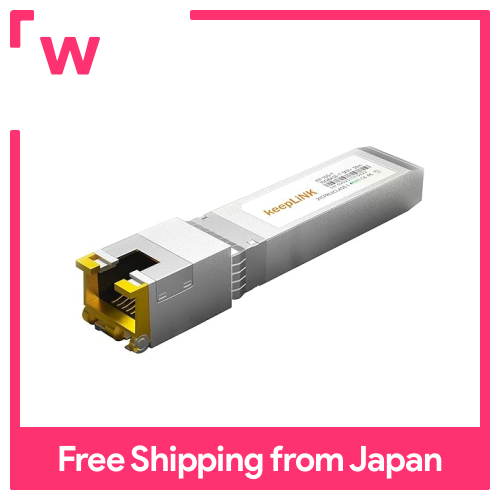 keepLiNK 10GBase-T SFP+ Module, Auto-negotiation SFP to RJ45 Compatible ...