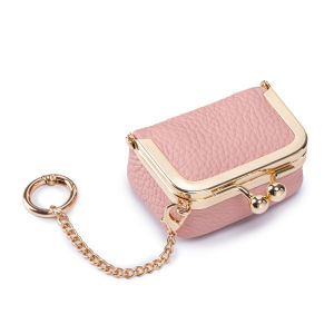 Small Size Genuine Leather Jewelry Storage Bag Ring Necklace Earrings Coin Bag