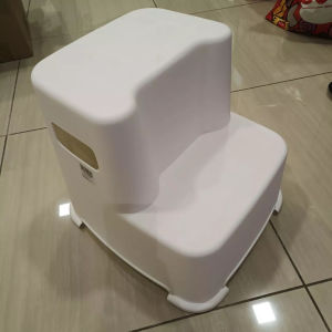 <𝙇𝙖𝙯𝙈𝙖𝙡𝙡> 2 Step Adult & Children 2930 Felton Heavy Duty Plastic Step Chair Ladder 35cm