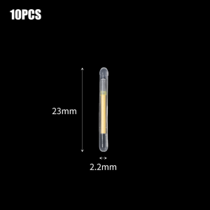 5/10/20/30/50pcs Fishing Buoy Light Stick 2.2-4.5mm LED Fluorescent Dark Light Stick Night Fishing Buoy Gadget