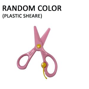 Training Scissors Child-Safe Handmade Kids Art Craft Safety Scissors Plastic Scissors Round Head