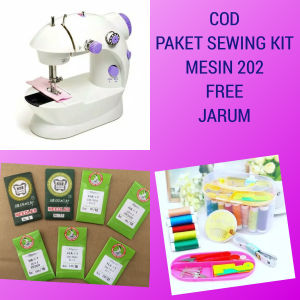 PAKET EXTRA MESIN JAHIT FREE SEWING KIT BESAR FREE JARUM